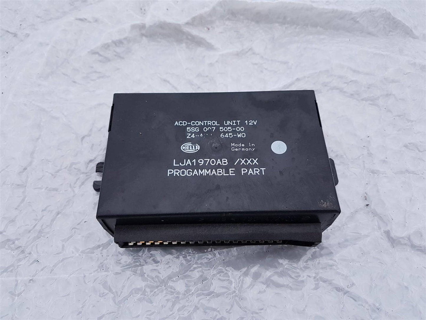 Jaguar X100 XKR XK8 ACD control unit Fahrwerk Steuergerät LJA1970AB
