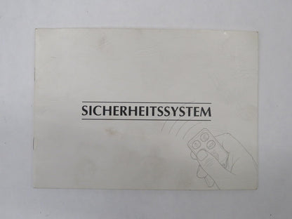 Jaguar X100 Series XK8 Bedienungsanleitung Sicherheitssystem JJM132299/87