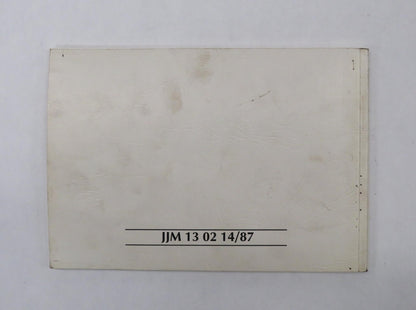 Jaguar X100 Series XK8 Bedienungsanleitung User Manual JJM130214/87