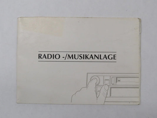 Jaguar X100 Series XK8 Bedienungsanleitung Radio Musikanlage JJM132114/80