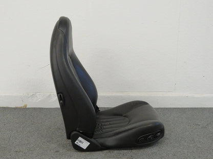 Jaguar X100 XKR XK8 Beifahrersitz Sitz vorn rechts LHD Leder Schwarz