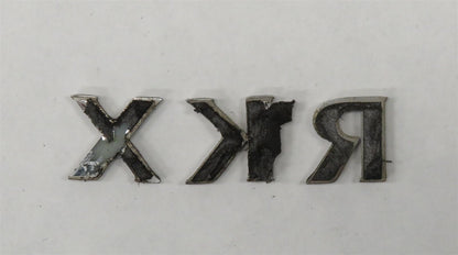 Jaguar X100 XKR Emblem Logo hinten rechts