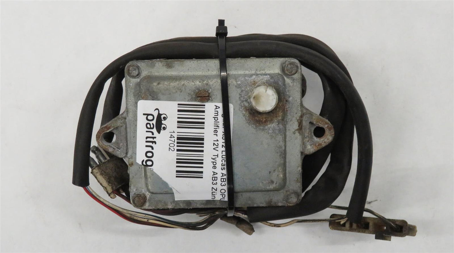 Jaguar XJ12 Lucas AB3 OPUS Ignition Amplifier 12V Type AB3 Zündsteuerteil
