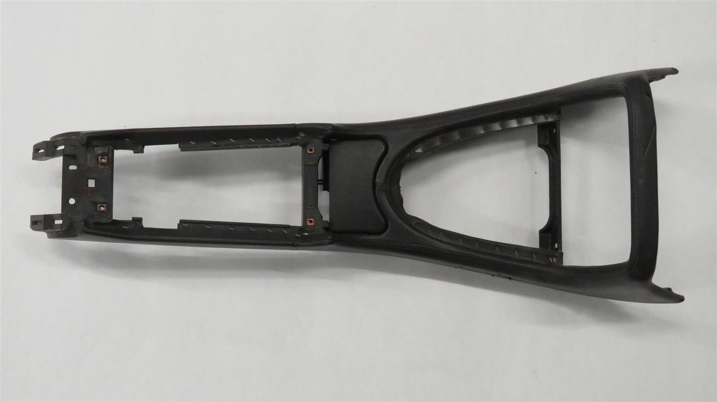 Jaguar X100 Series XK8 Mittelkonsole Konsole vorn Leder Schwarz GJA7620BB