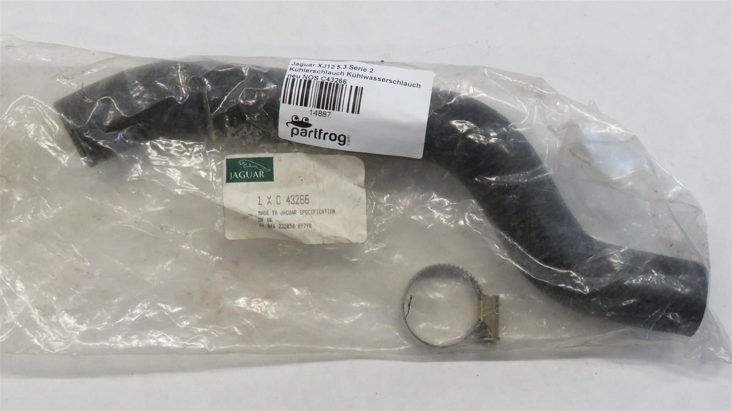 Jaguar XJ12 5.3 Serie 2 Kühlerschlauch Kühlwasserschlauch neu NOS C43266
