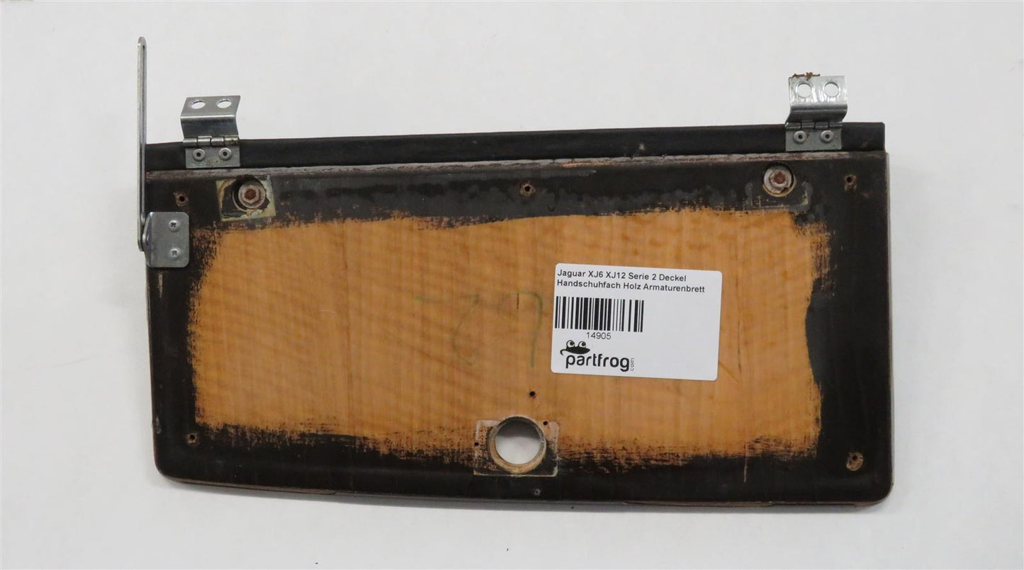 Jaguar XJ6 XJ12 Serie 2 Deckel Handschuhfach Holz Armaturenbrett