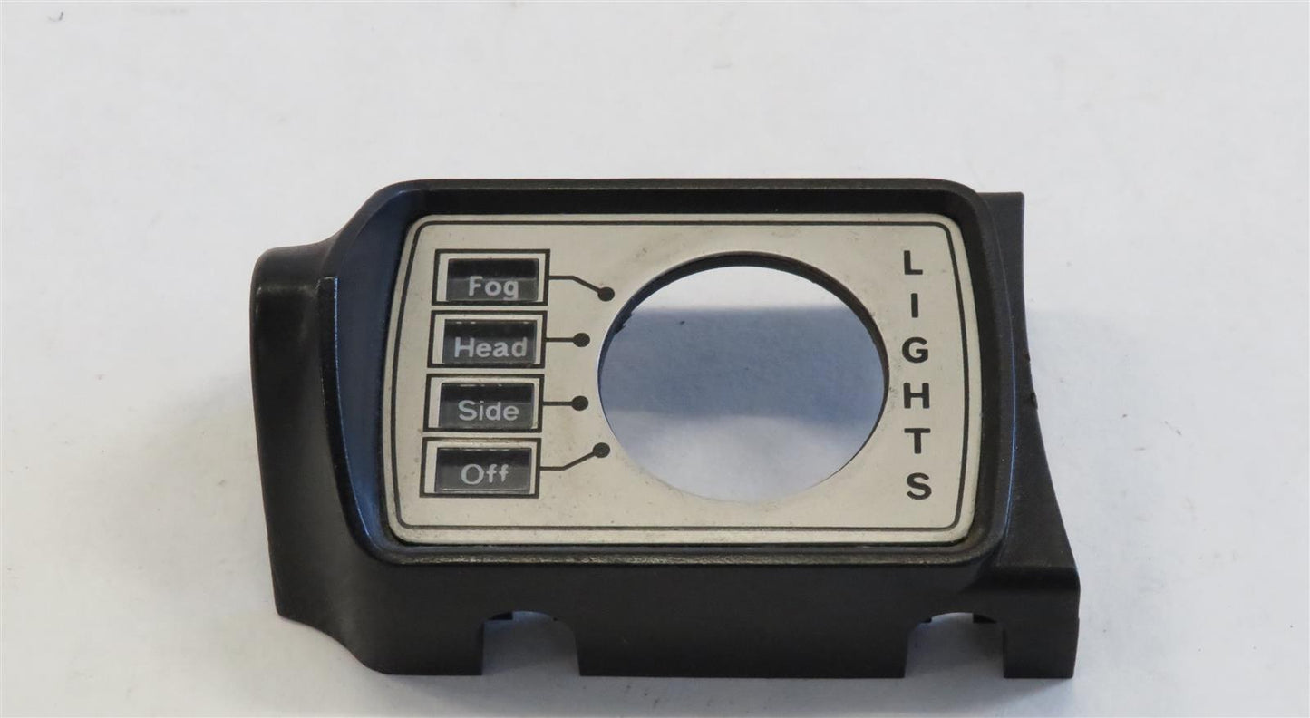 Jaguar XJ6 XJ12 Serie 2 Abdeckung Blende Lichtschalter 54850576