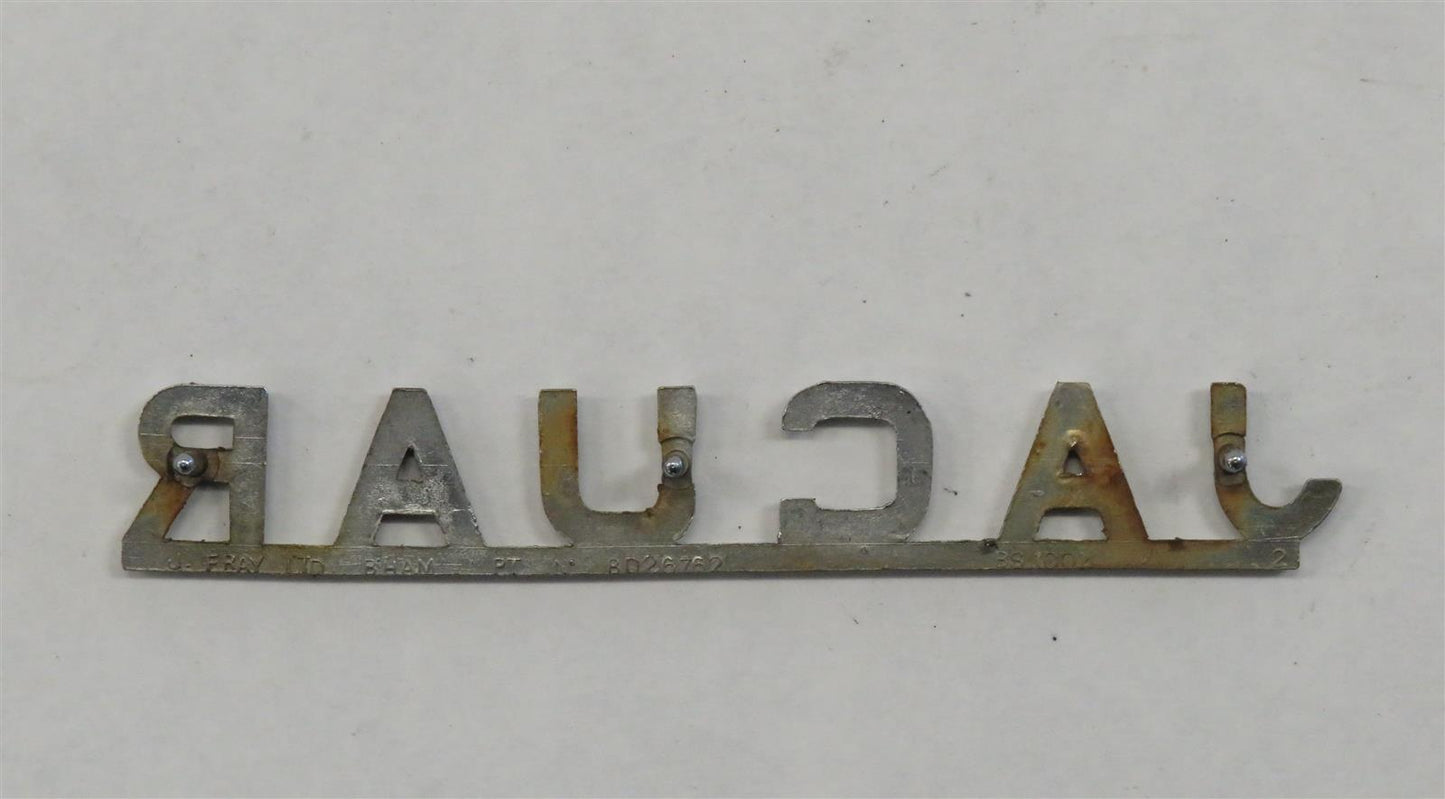 Jaguar XJ6 XJ12 Serie 2 Emblem Schriftzug hinten Jaguar