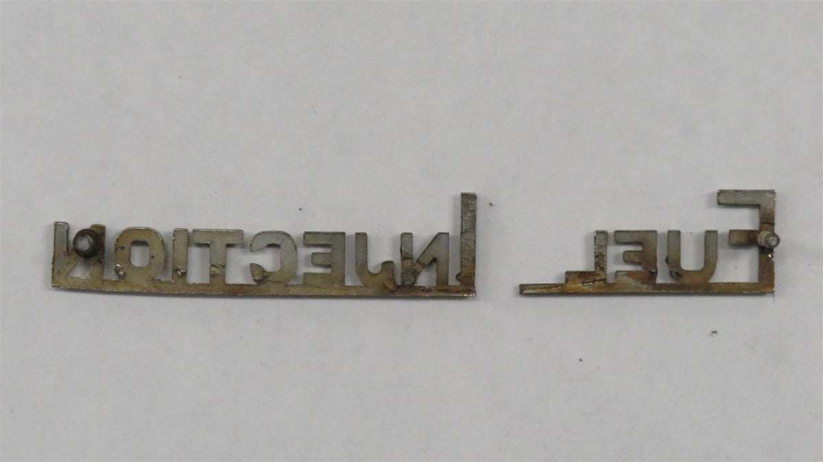 Jaguar XJ12 5.3 Serie 2 Emblem Schriftzug Fuel Injection