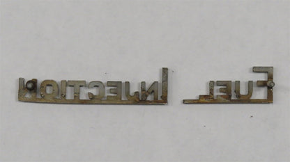 Jaguar XJ12 5.3 Serie 2 Emblem Schriftzug Fuel Injection