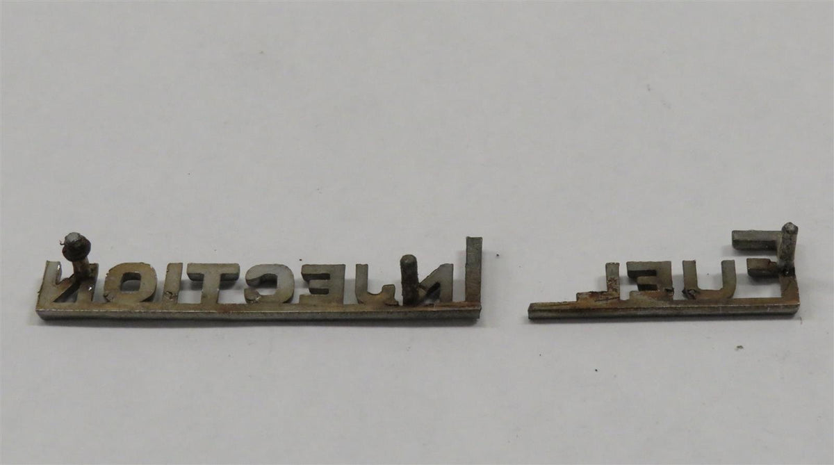 Jaguar XJ12 5.3 Serie 2 Emblem Schriftzug Fuel Injection