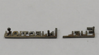 Jaguar XJ12 5.3 Serie 2 Emblem Schriftzug Fuel Injection