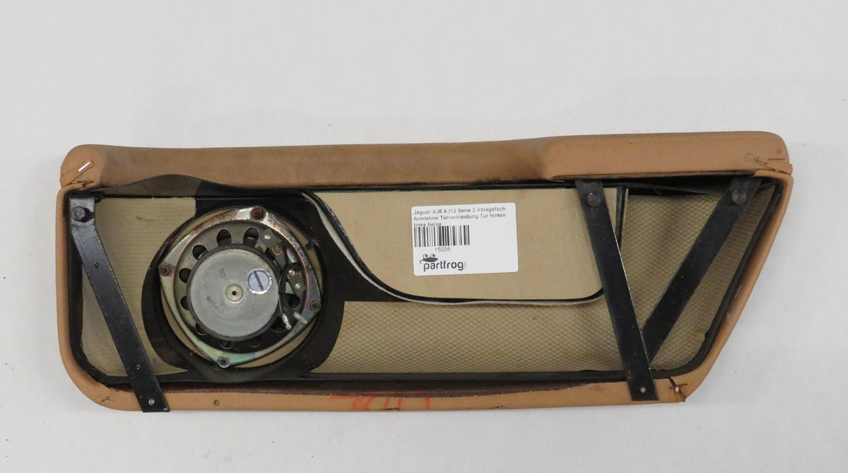 Jaguar XJ6 XJ12 Serie 2 Ablagefach Armlehne Türverkleidung Tür hinten links beige