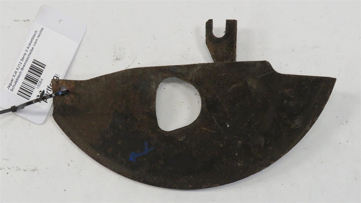 Jaguar XJ6 XJ12 Serie 2 Ankerblech Schutzblech Bremsscheibe vorn rechts