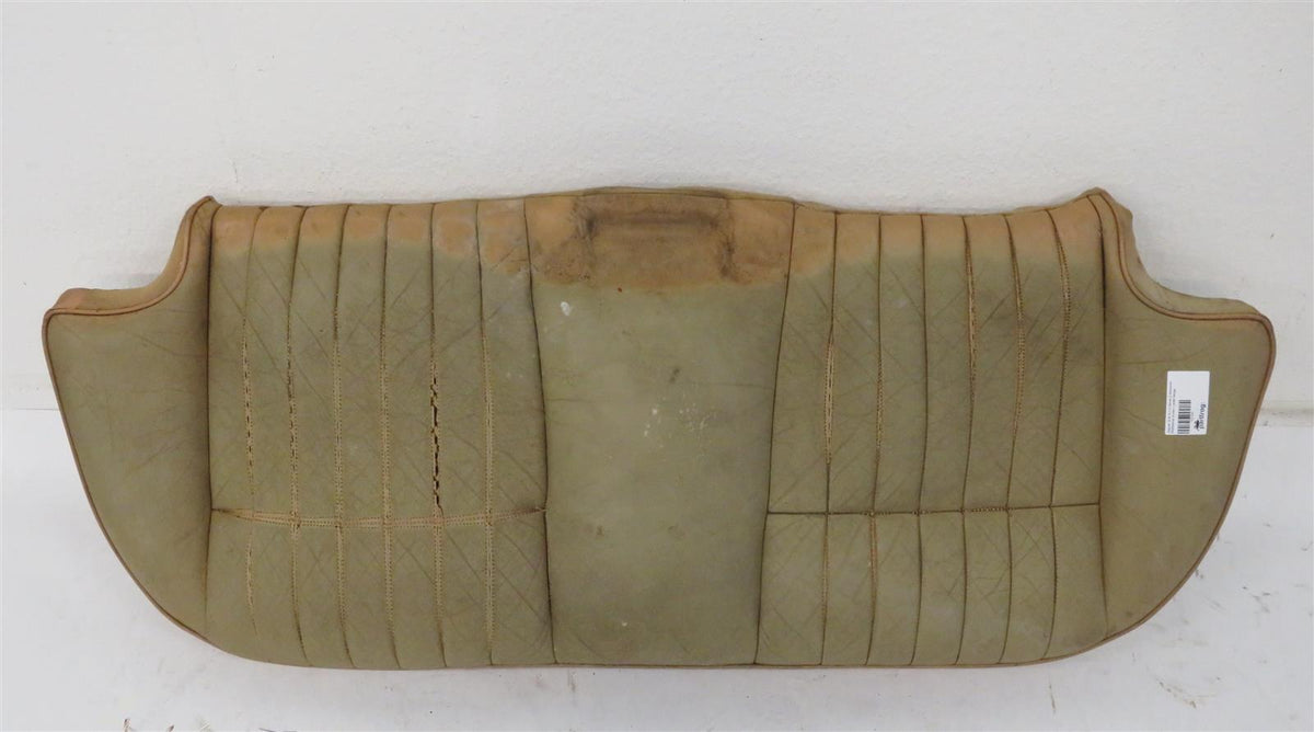 Jaguar XJ6 XJ12 Serie 2 Sitzbank Sitzfläche hinten Leder beige