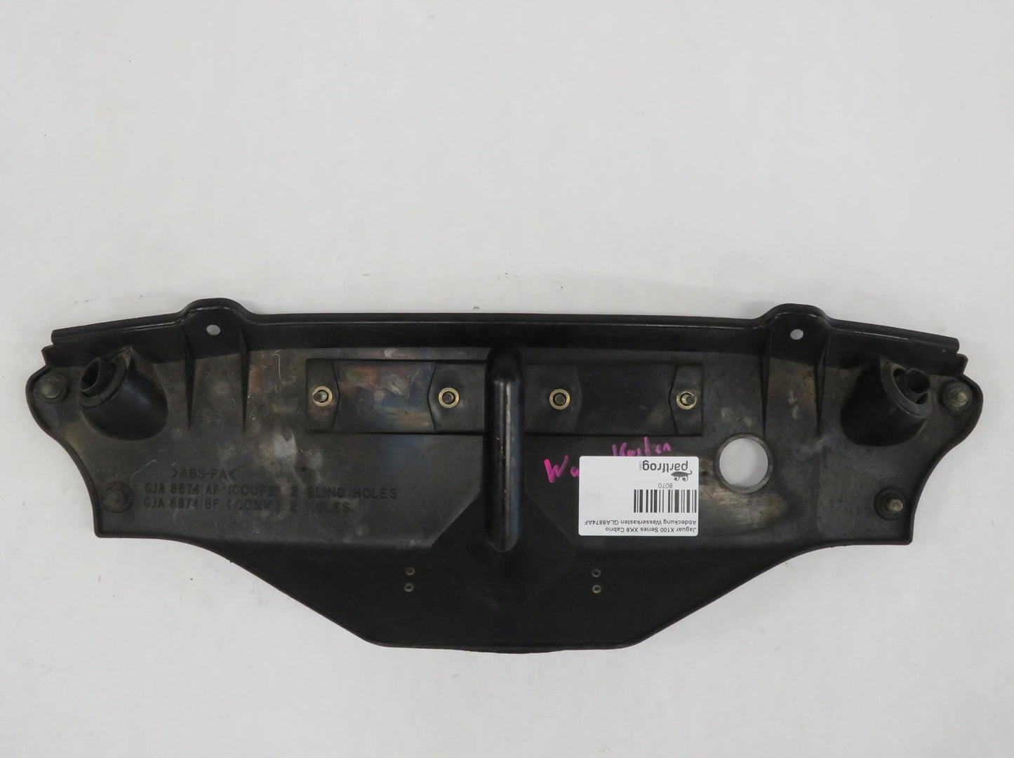 Jaguar X100 Series XK8 Cabrio Abdeckung Wasserkasten GLA8874AF
