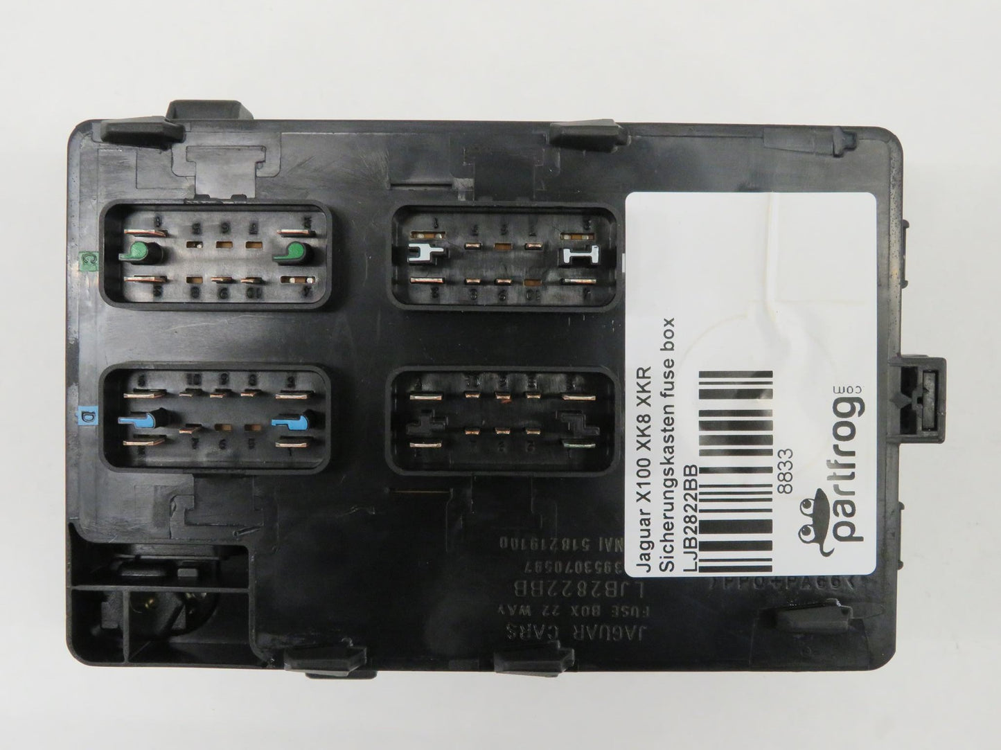 Jaguar X100 XK8 XKR Sicherungskasten fuse box LJB2822BB