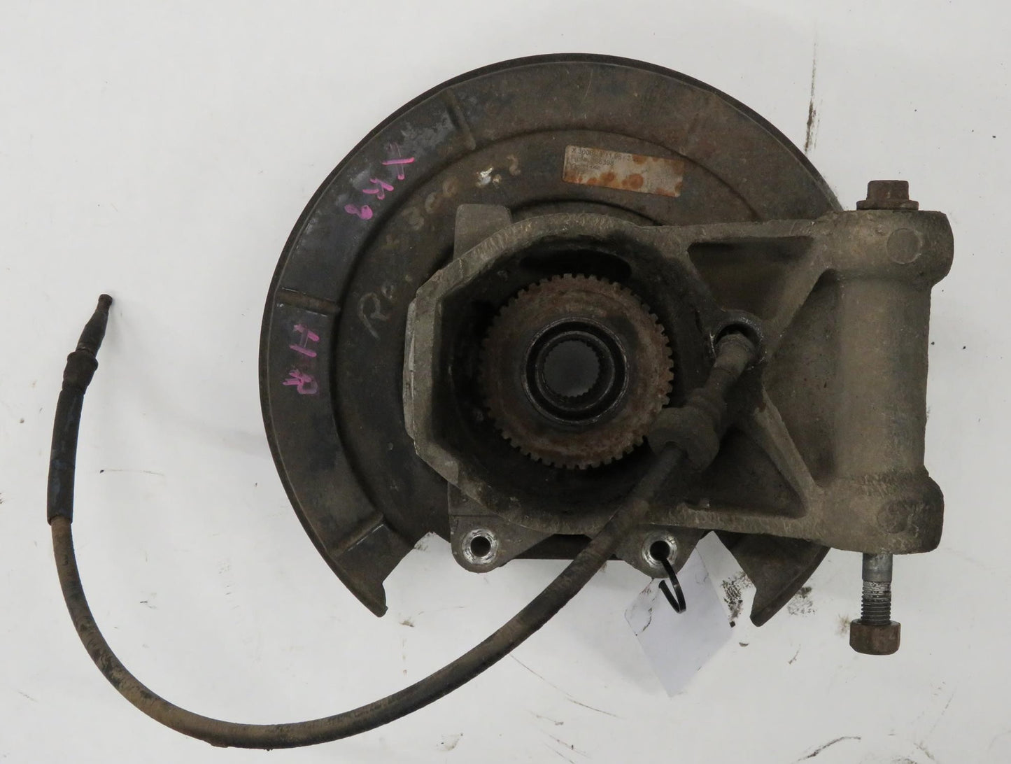 Jaguar X100 XK8 XKR Radträger Achsschenkel hinten rechts rear hub MJA3290AA
