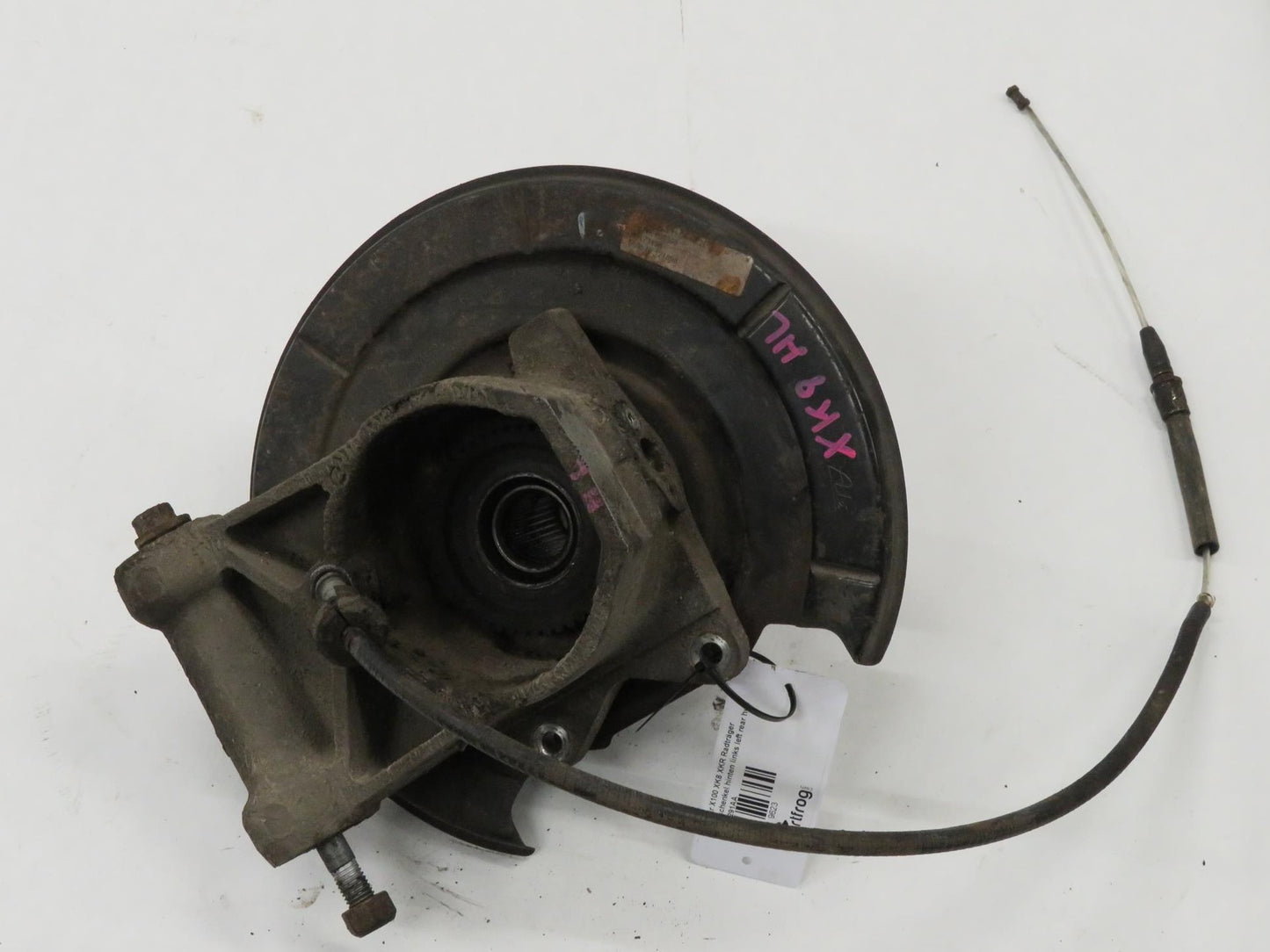 Jaguar X100 XK8 XKR Radträger Achsschenkel hinten links left rear hub MJA3291AA