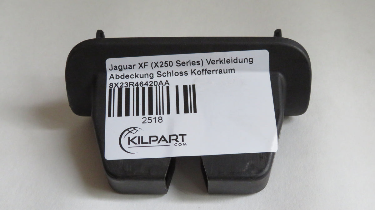 Jaguar XF (X250 Series) Verkleidung Abdeckung Schloss Kofferraum 8X23R46420AA